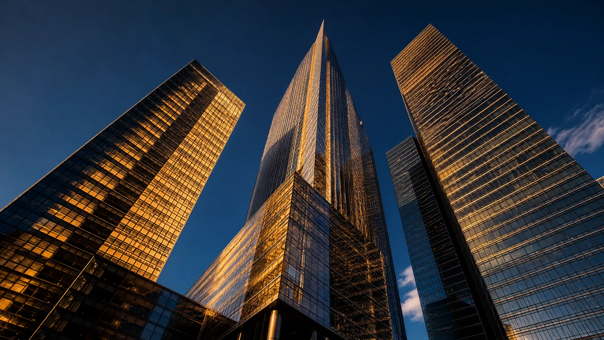 Modern commercial towers representing Sierra Commercial Advisors nationwide inspections